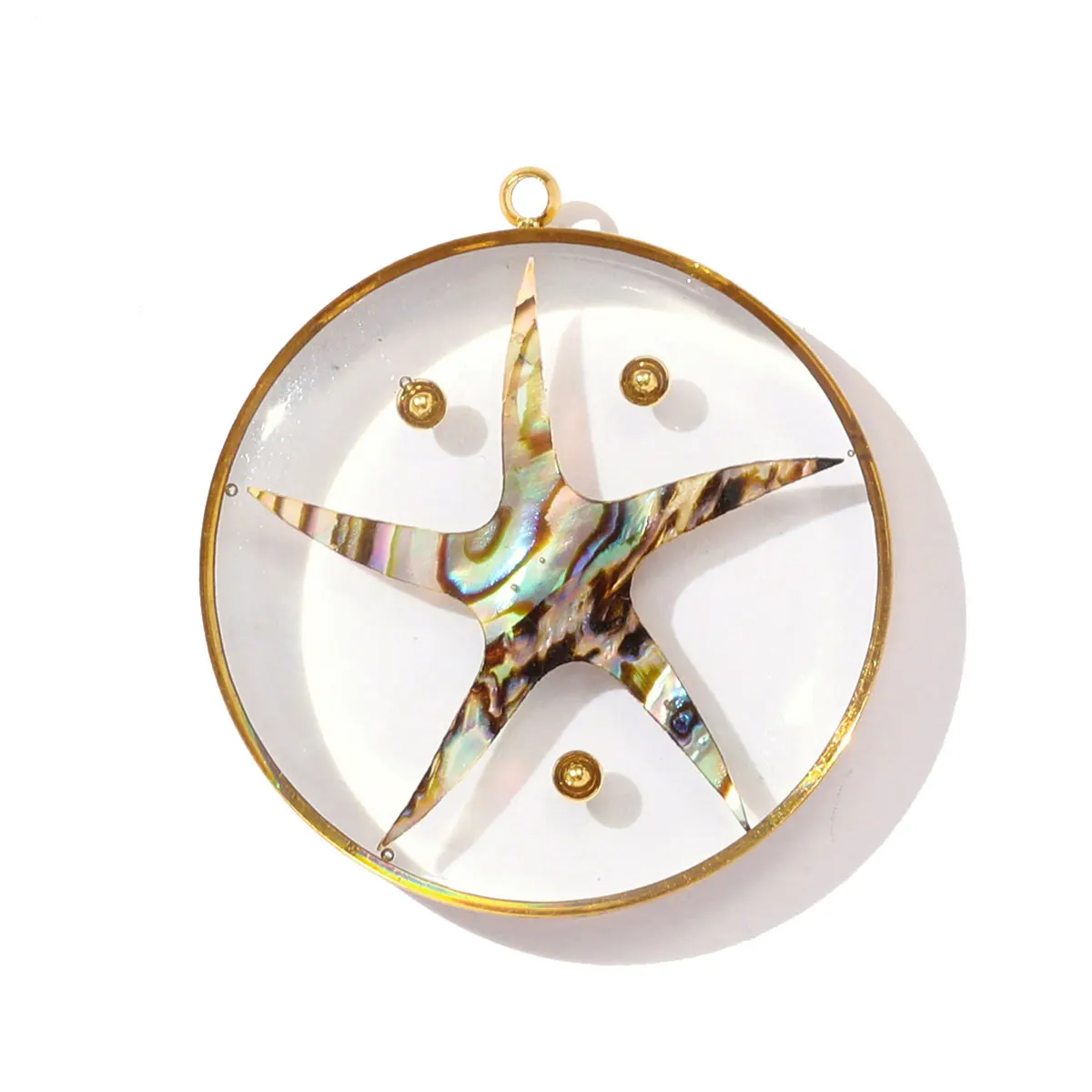 

3Pcs/Lot Stainless Steel Shell Charms Heart Star Pendants For DIY Making Necklace Earrings Fashion Jewelry Accessory Wholesale