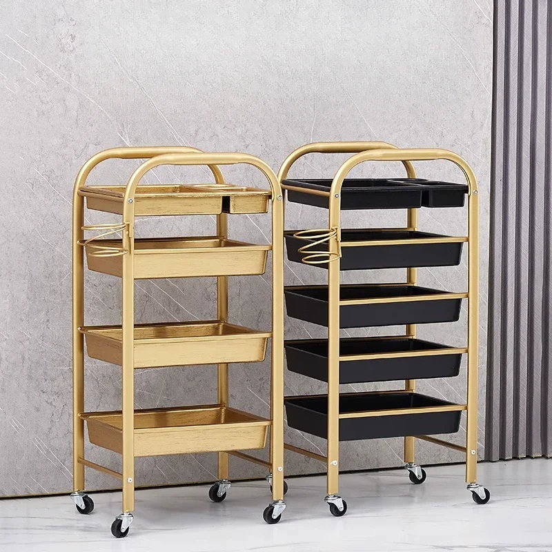 

Tool Trolley Rolling Cart Carrito Auxiliar Organizador Beauty Salon Cart Trolley Work Tools Carrello Da Officina Beauty Trolley