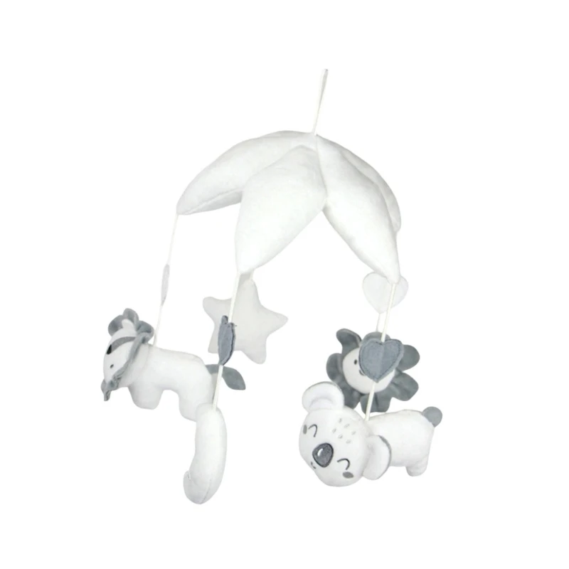 ทารก Crib แขวน Rattle ตุ๊กตาสัตว์ดนตรีมือถือของเล่นเด็ก Bed ของเล่น 15UB