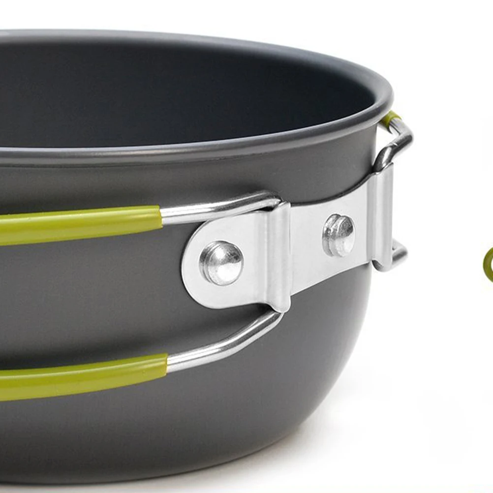 

Alumina Set Pot Backpacking Cookware Aluminum Alloy Camping Utensils Portable Pots and Pans Tool