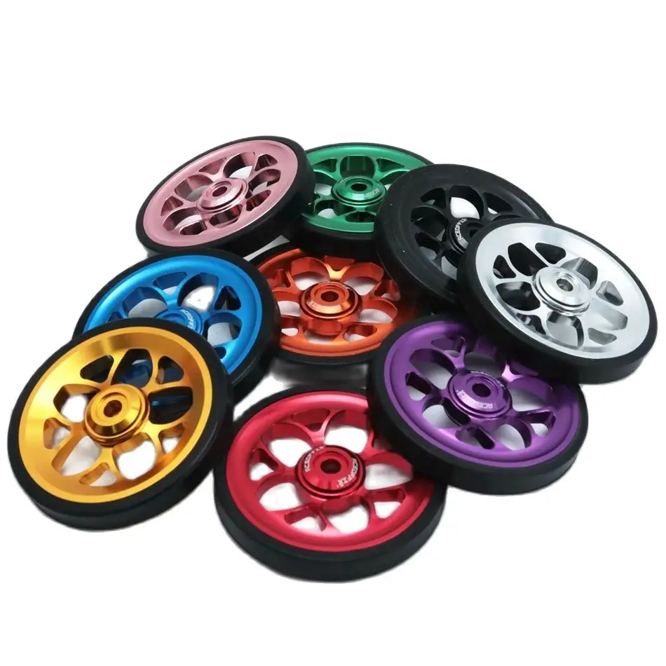 

Aceoffix 1 пара 70 мм диаметр легкое колесо для складного велосипеда Brompton