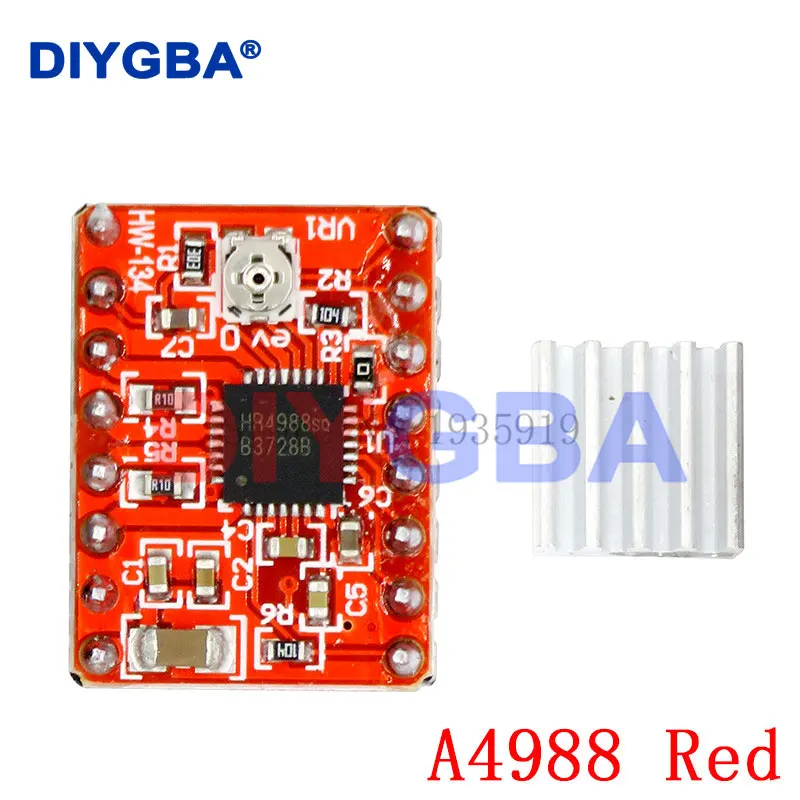 Драйвер шагового двигателя для 3D-принтера A4988 DRV8825, панель управления, плата расширения + A4988 / DRV8825