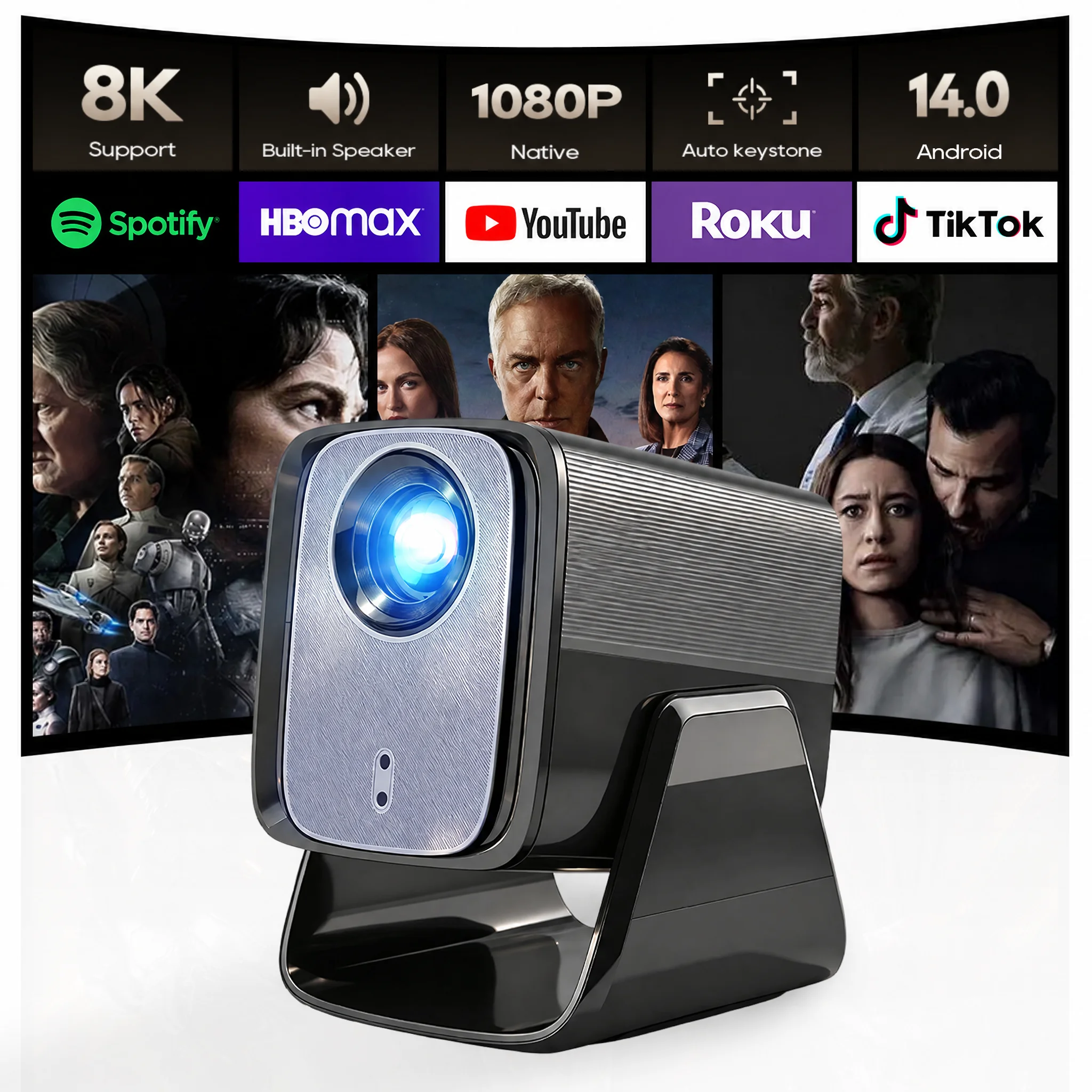 Home Cinema The Drama - Умный проектор LYNCAst с WIFI6 и