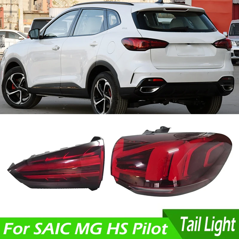 

For SAIC MG HS Pilot 2022 2023 Car Rear Tail Light Tail Lamp Taillights Assembly Taillamp Reverse Brake Light Turn Signal Light