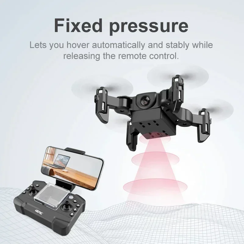 Mini Drone V2 Folding Quadcopter Aerial 4K 1080P HD Camera WiFi FPV Air Pressure Altitude Hold RC Remote Helicopter Kid Toy GIft