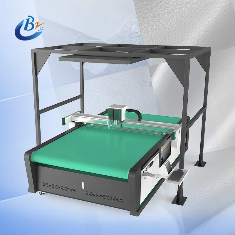 BZ-1625S Automatic Leather Upholstery Car Seats Cutter CNC Leather Cutting Machine for Apparel Industry