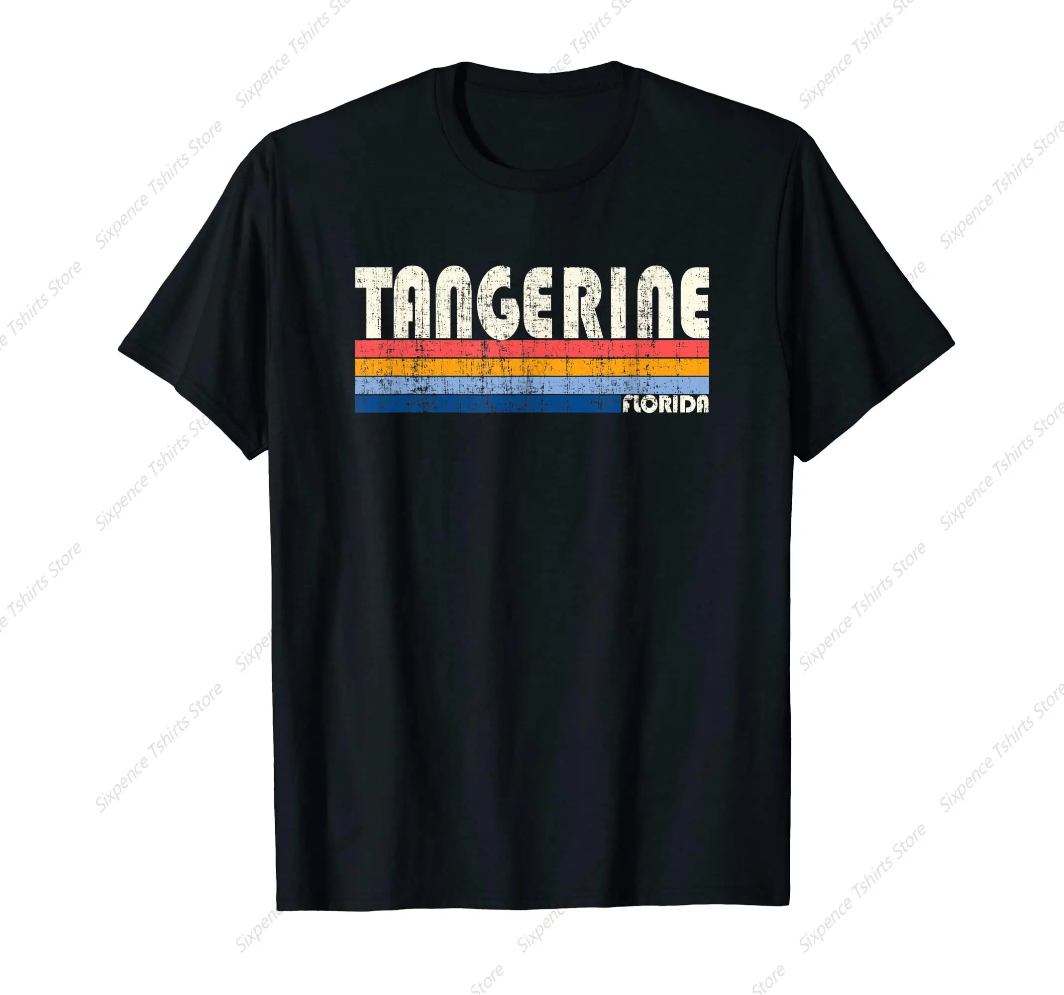 Vintage Retro 70s 80s Style Hometown of Tangerine T-Shirt