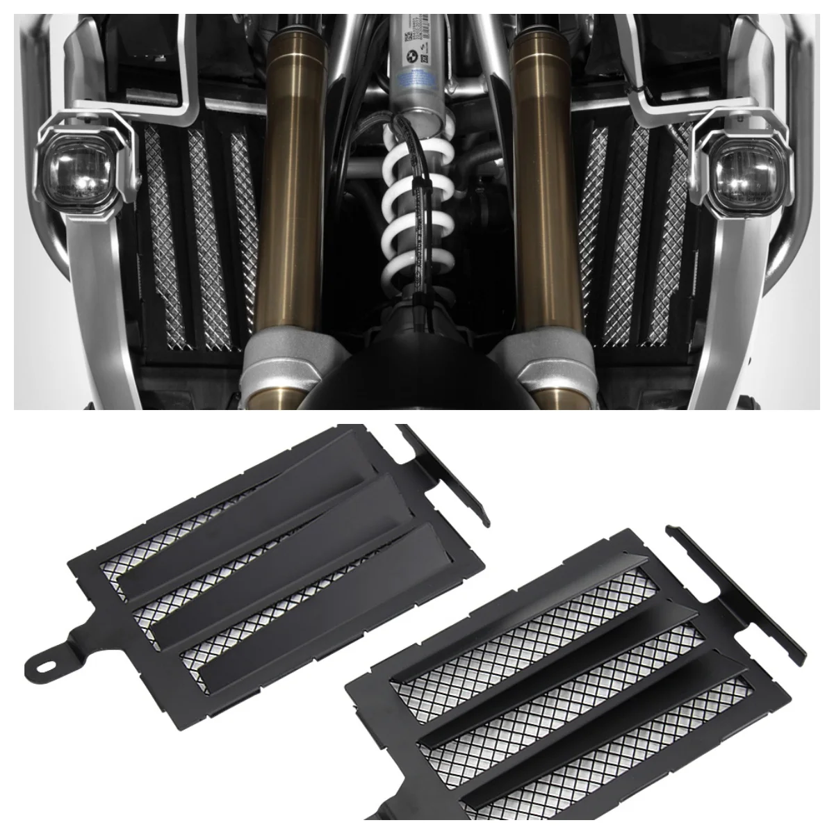 

Для BMW R1250GS ADV R 1250GS Adventure крышка радиатора мотоцикла решетка протектор резервуар для воды охладитель защита аксессуары для мотоциклов