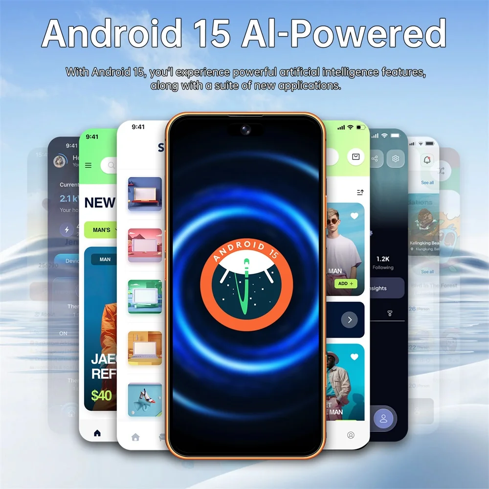 K-Touch M17 Pro Max Mobiltelefone Smartphone 7,3 Zoll Android 15 Globale Version Handy 16+48MP Kamera 5G Dual-SIM Dual-Standby 7800mAh Globale Version Mobiltelefone – Detail 17
