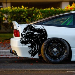 Sport Side Skull Demon Devil Grunge Car Sticker Decal for Car Bed Pickup Vehicle Truck Vinyl Graphic Decal Tailgate