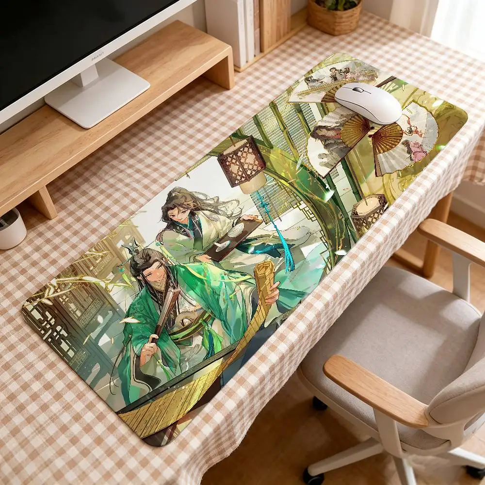 Anime Scum Villain Mouse Pad Computer Mat Deskpad Laptop Keyboard Mat Office Large Landscape Mousepad