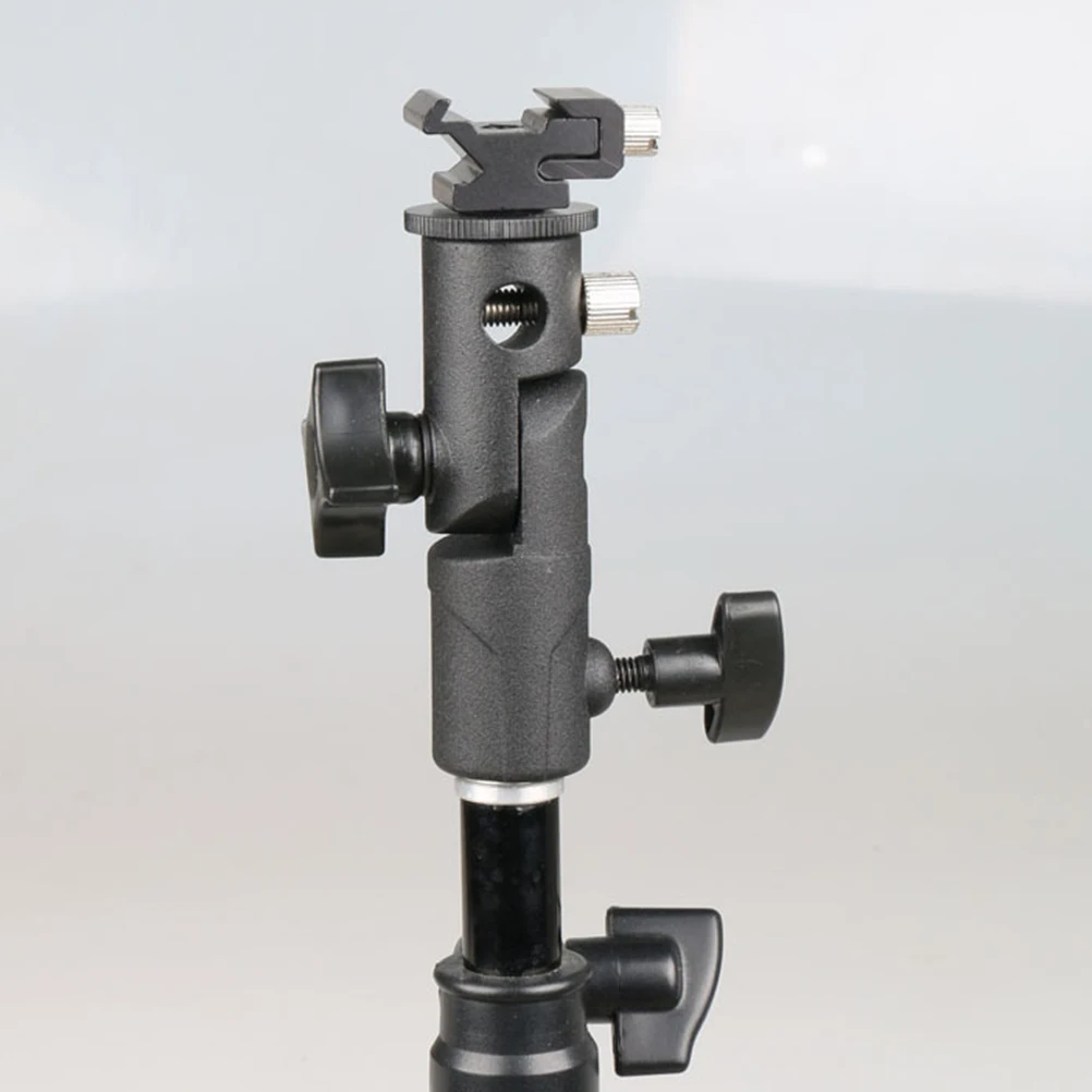 

Flash Stand Adapter Camera Mounting Bracket Light Brackets Holder Flashing Umbrella Reflector