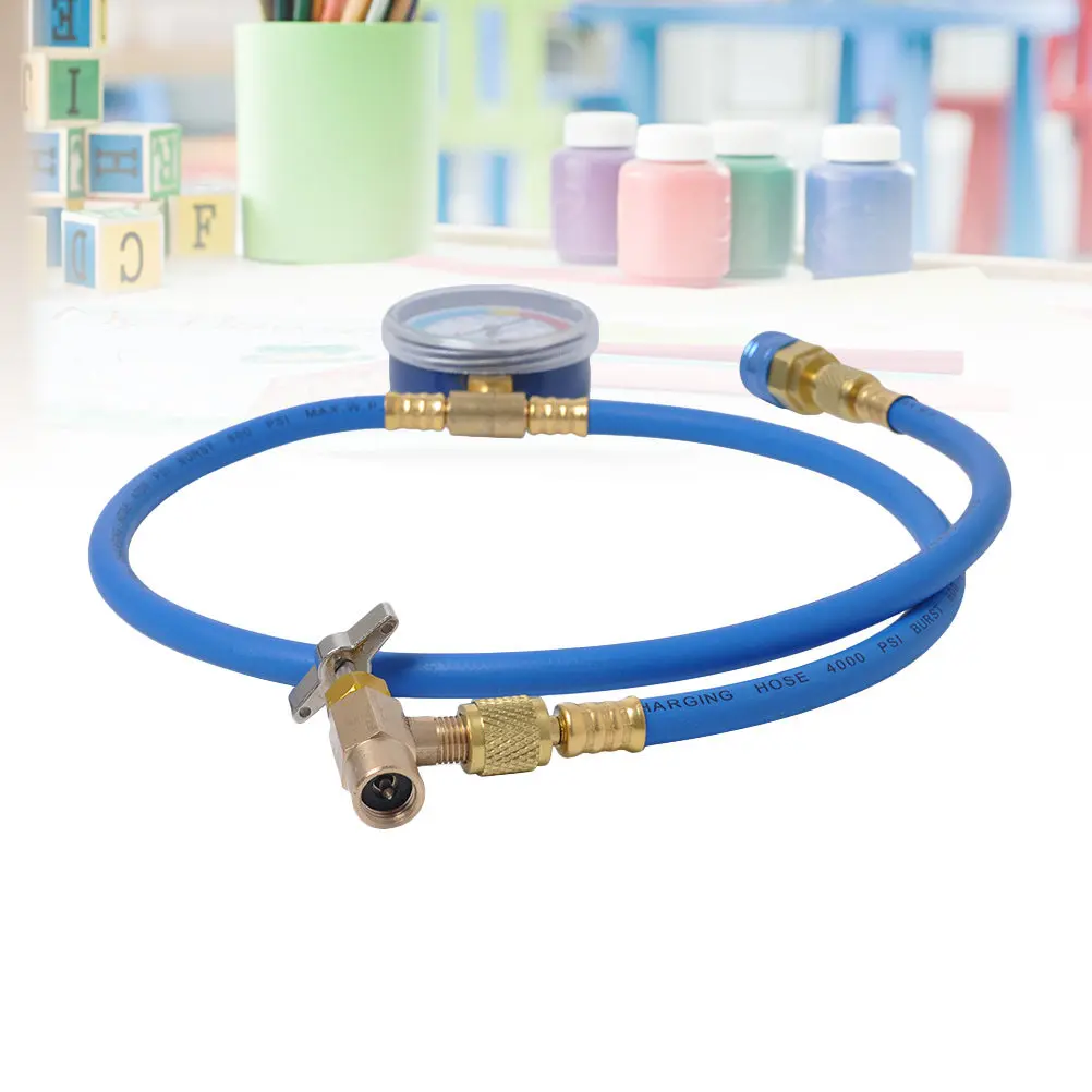 Air Conditioning Hose Car Refrigeration Machine Tube for Refrigerant Recharge Gauge view 2