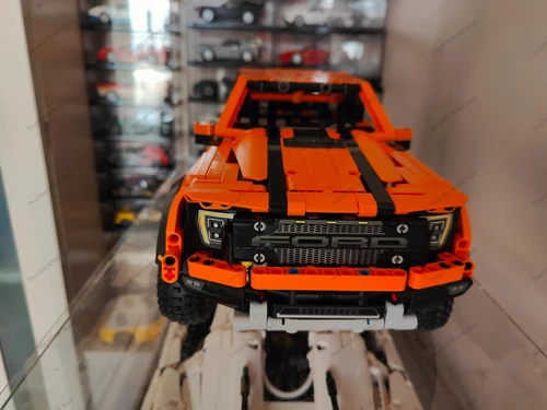 Imagen 2 del producto Proyecto de ingeniería STEM: kit de montaje DIY Ford Raptor y remolque de 1379 piezas - Juego de construcción educativa para niños y adultos