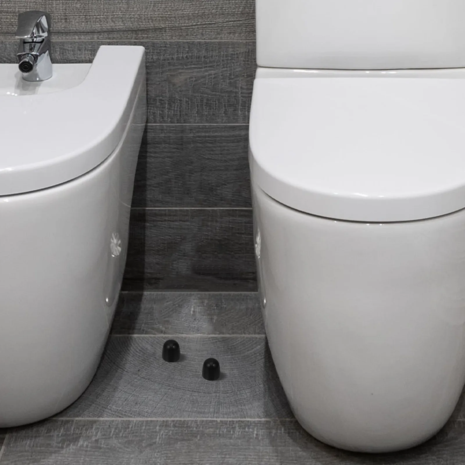 

4Pcs Decorative Toilet Bolt Covers Universal Screw Caps for Toilet Floor Bolts Conceal Fasteners Bathroom Renovation Essential