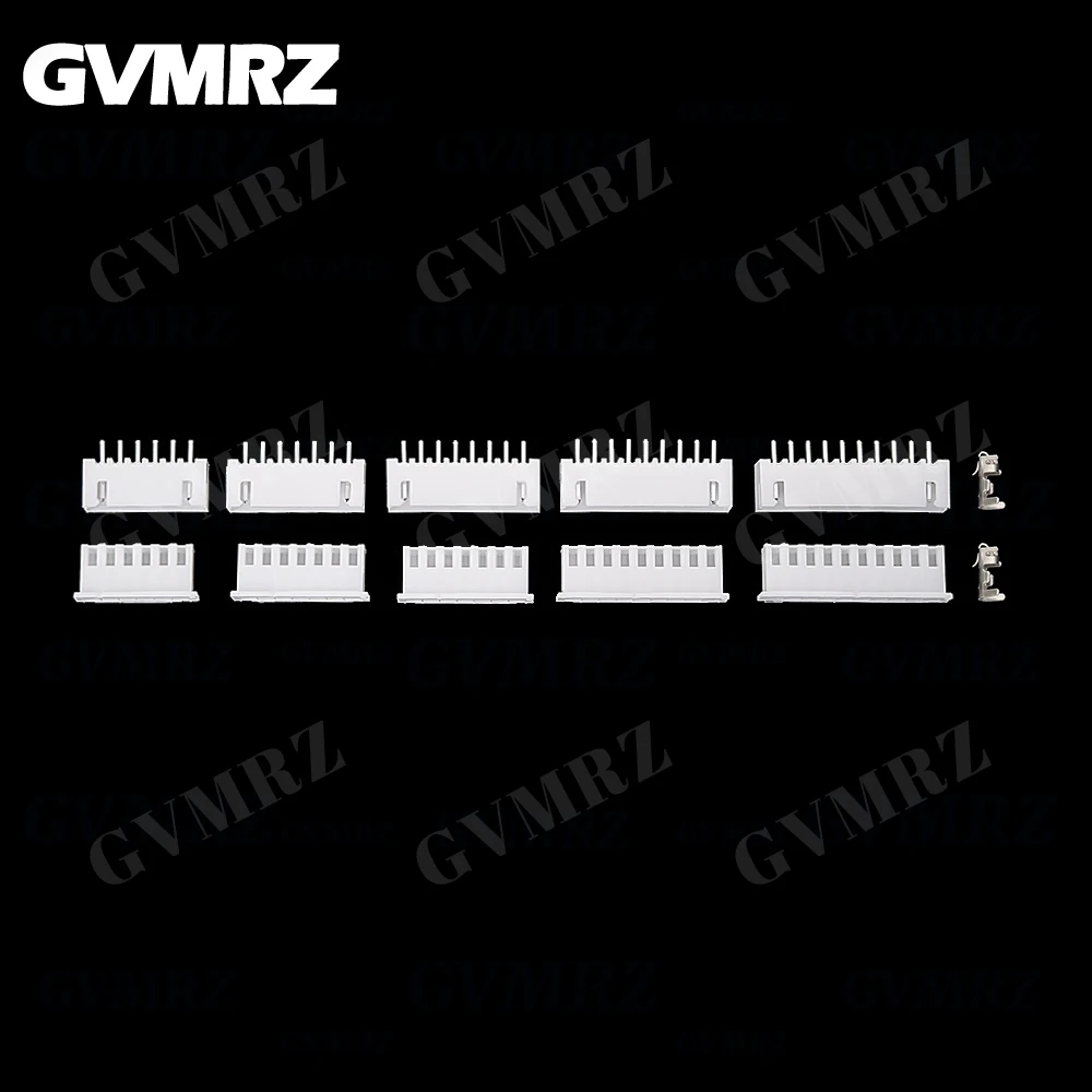 260 قطعة XH2.54 6/7/8/9/10 دبوس محطات البلاستيك قذيفة ذكر أنثى التوصيل المقبس سلك موصل XH 2.54 6P 7P 8P 9P 10P كيت #5