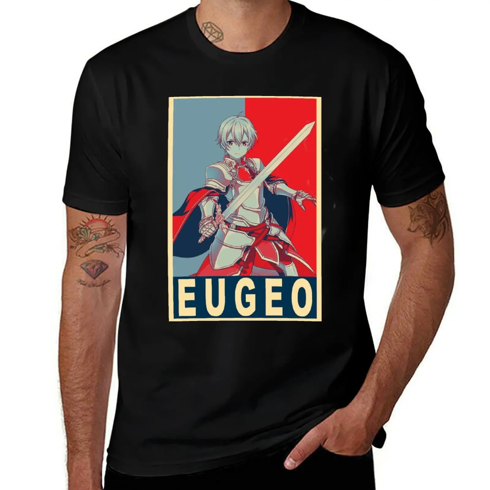 

Eugeo - Poster T-Shirt vintage t shirts street wear customizeds mens graphic t-shirts hip hop