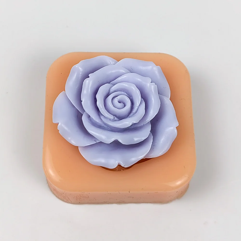 

Rose Mold Flower 3D Silicone Mould Bloom Mold Mould Cake 2D Fondant Cupcake Jelly Candy Chocolate Decoration Baking Tools HC0368