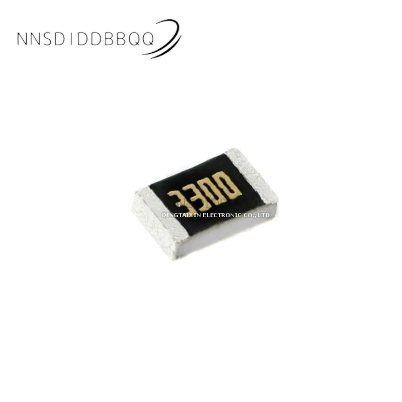 Résistances à puce 0805, 20 pièces, 330Ω(3300) ± 0.1%, SMD, composants électroniques