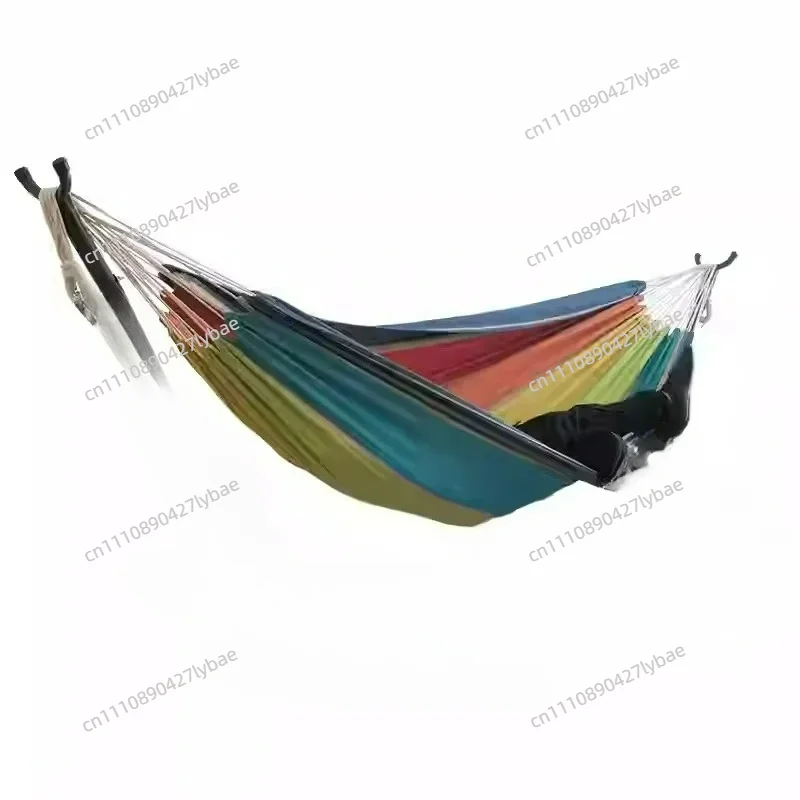 (stentless) Portable Canvas Hammock Chair  Courtyard Outdoor Camping Swing Bed 600D Oxford Cloth Travel Leisure Anti Rollover