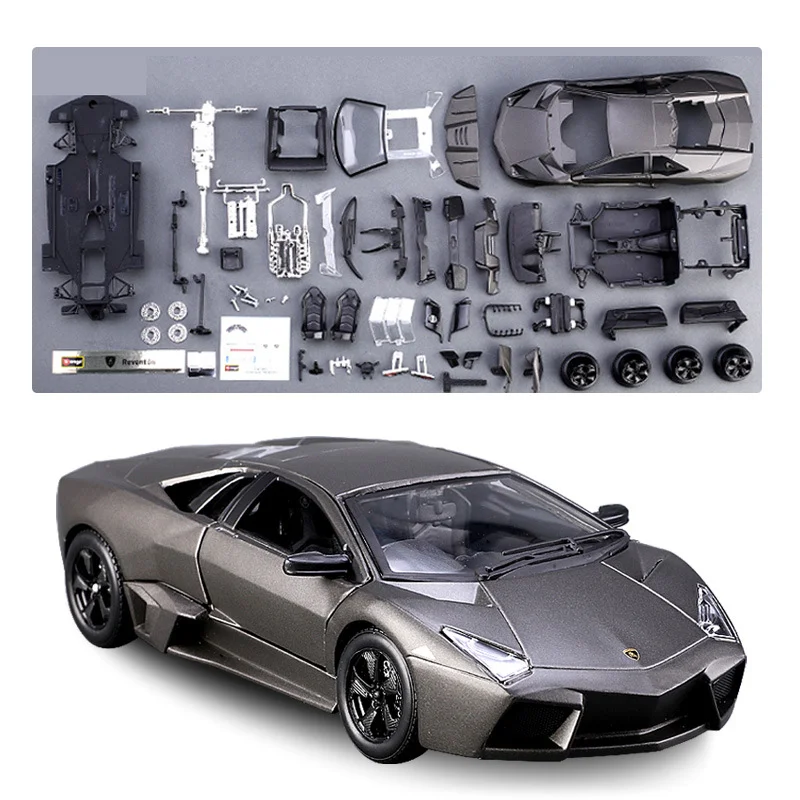 

Assembly Version Bburago 1:24 Lamborghini Reventon Alloy Sports Car Model Diecast Metal Toy Race Car Model Collection Kids Gifts