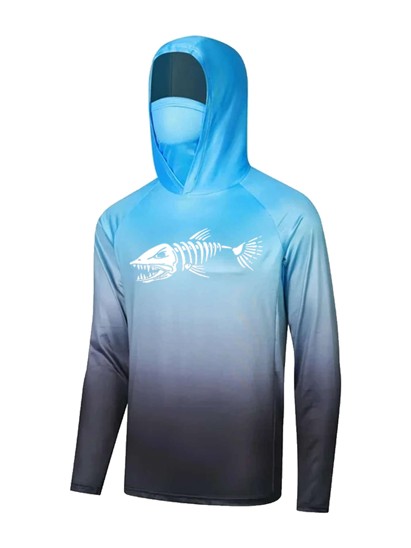 Vêtements de pêche à capuche p - Fishing Mask Sun Protection avis et prix
