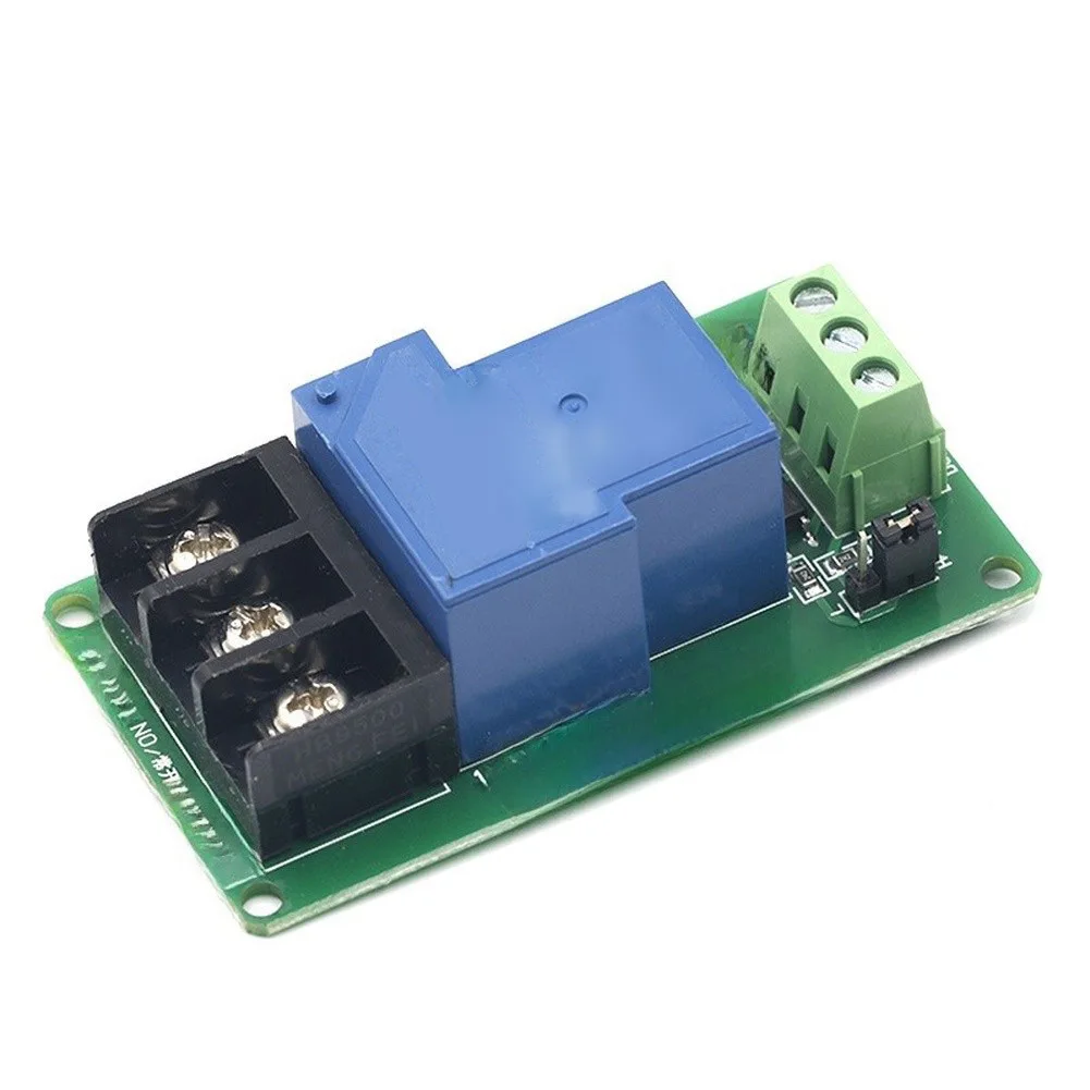 2PCS 5V Single Channel Relay with 3750Vrms Optocoupler Protection Against Voltage Spikes and Signal Interference