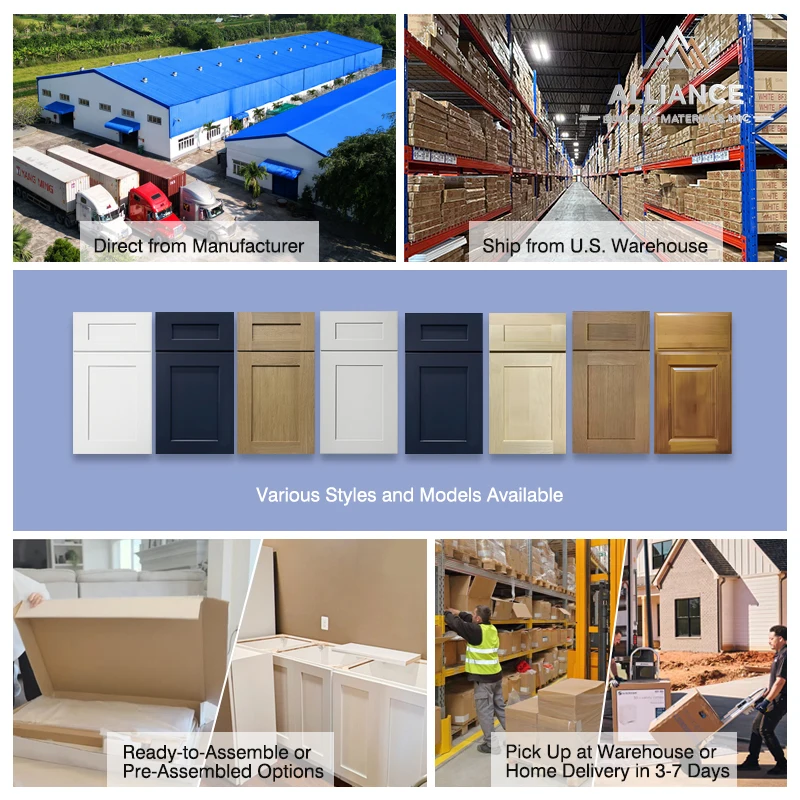 خزانة درج DB21 RTA |   نمط باب شاكر |   خزانة تخزين المطبخ |   21 بوصة عرض × 34.5 بوصة ارتفاع × 24 بوصة عمق