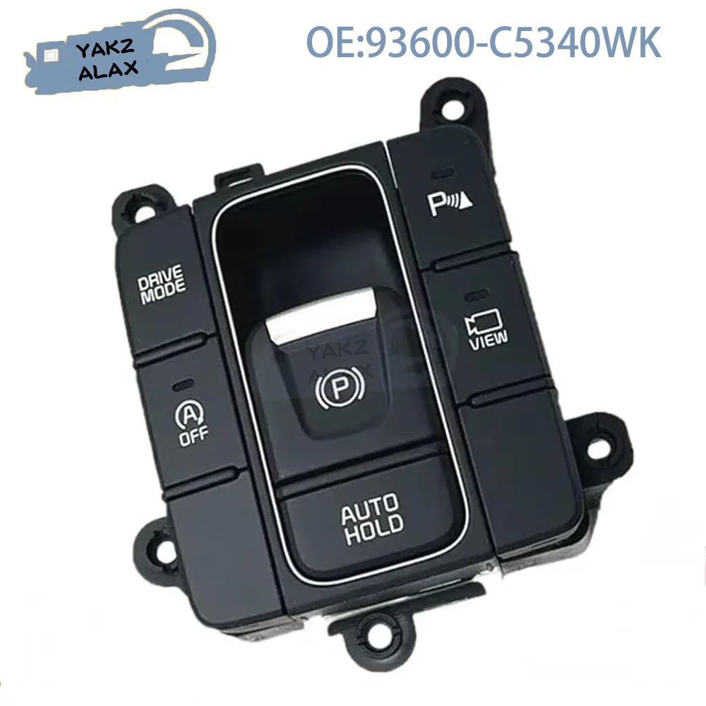 93600-C5340WK Electronic Parking Brake Switch Handbrake Button for KIA Sorento 2015 2016 2017 93600-C5340 93600C5340 Auto Parts