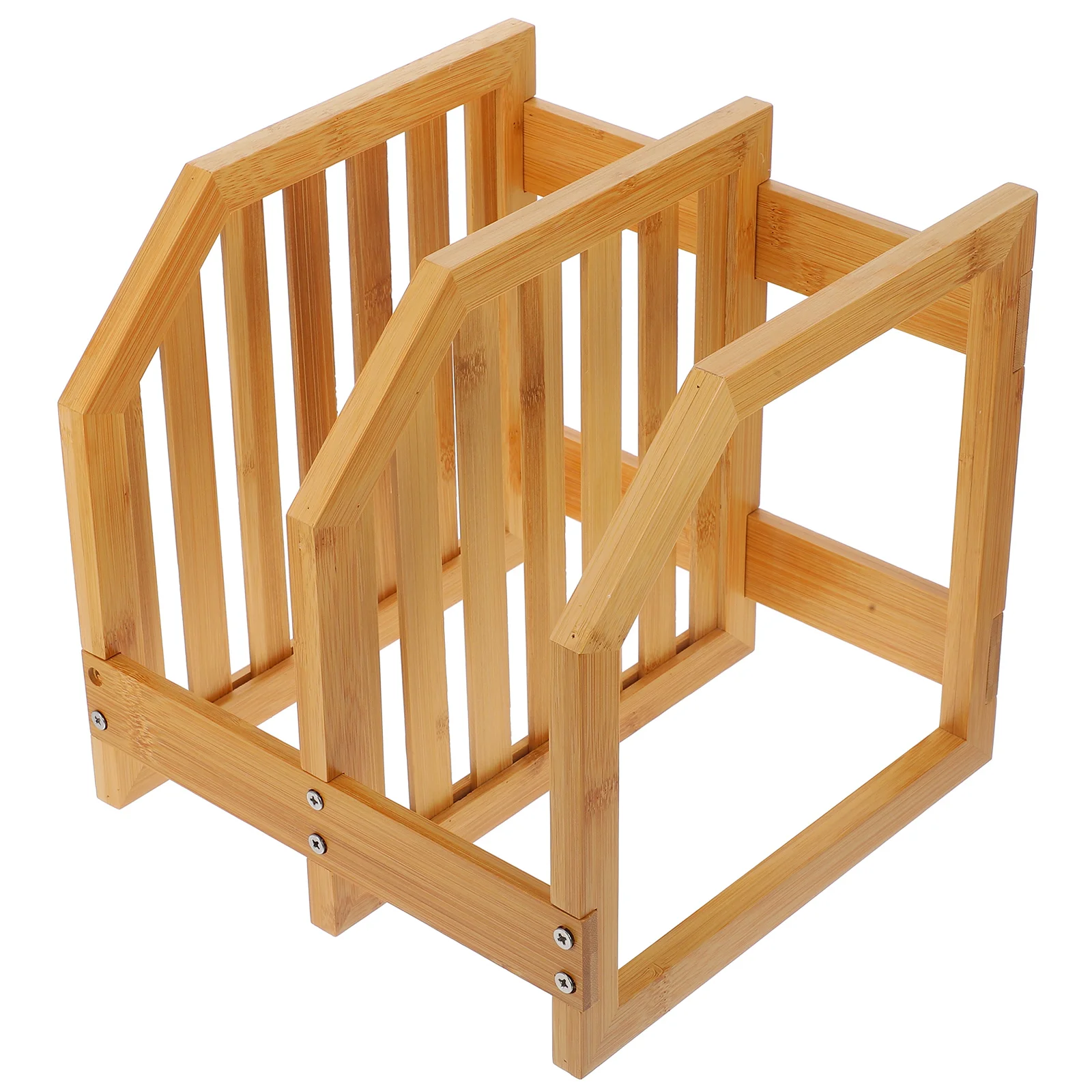 

Bamboo Drying Rack Kitchen Counter Small Dish Rack Plates Bowls Cups Mugs Storage Multi Functional Space Saving Sturdy Long Term