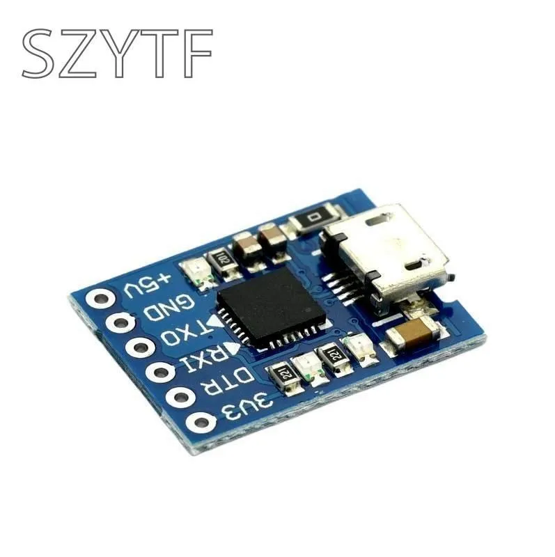 1 PCS CP2102 Round of TTL USB Module Of USB Serial UART On STC Downloader Micro Interface Board