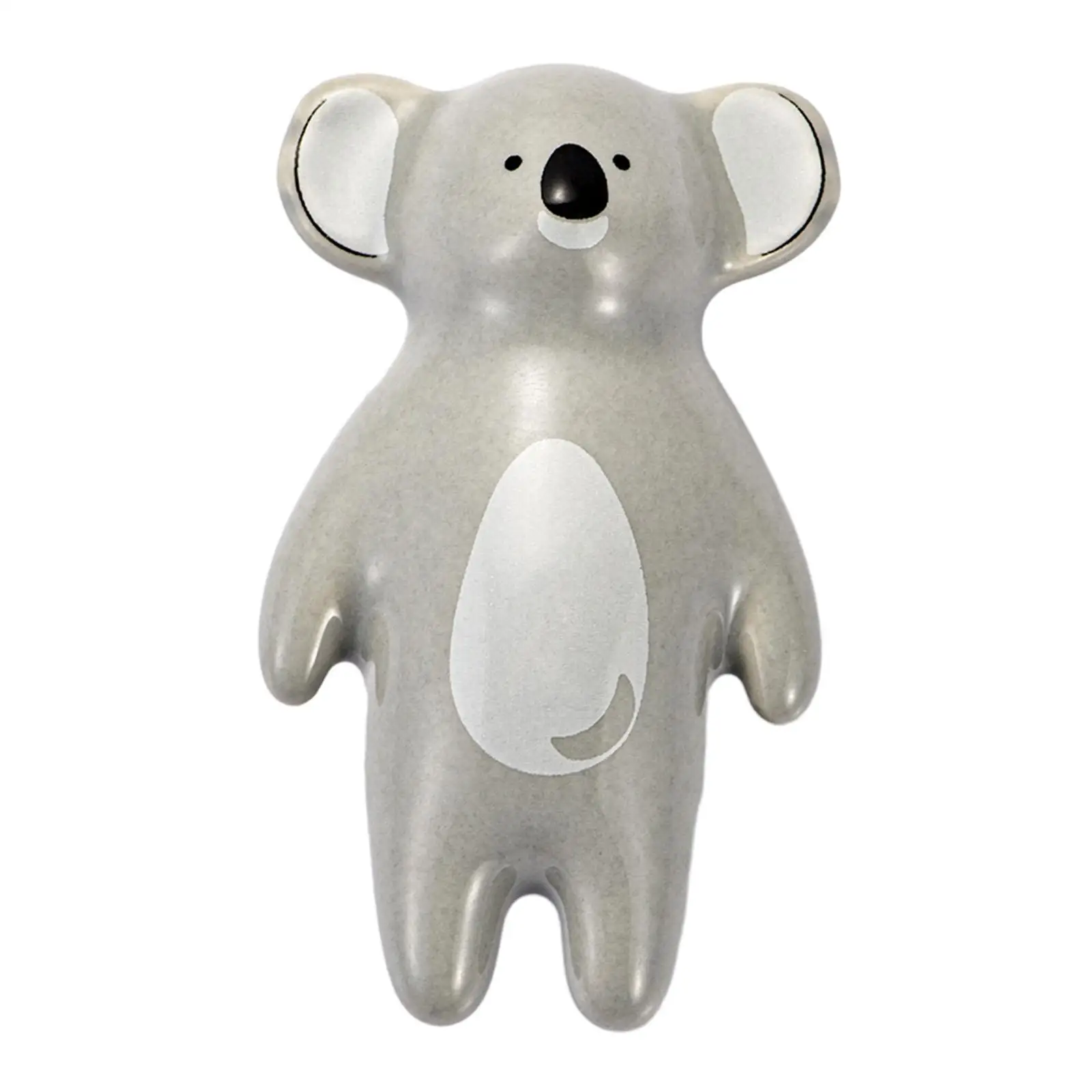Koala Figurine Cabinet Knob Decorative Door Pull Cartoon, Nordic, Lovely, Cute Drawer Pull Dresser Handle for Kids Room