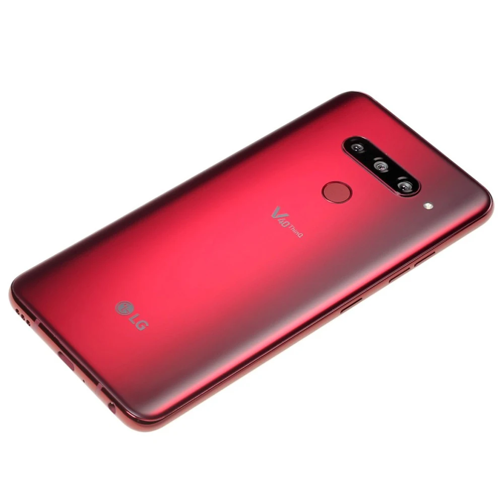 정품 LG V40 ThinQ V409N V405EBW V405UA 휴대폰, 6GB RAM, 64GB, 128GB ROM, 16MP 트리플 카메라, LTE 안드로이드 휴대폰