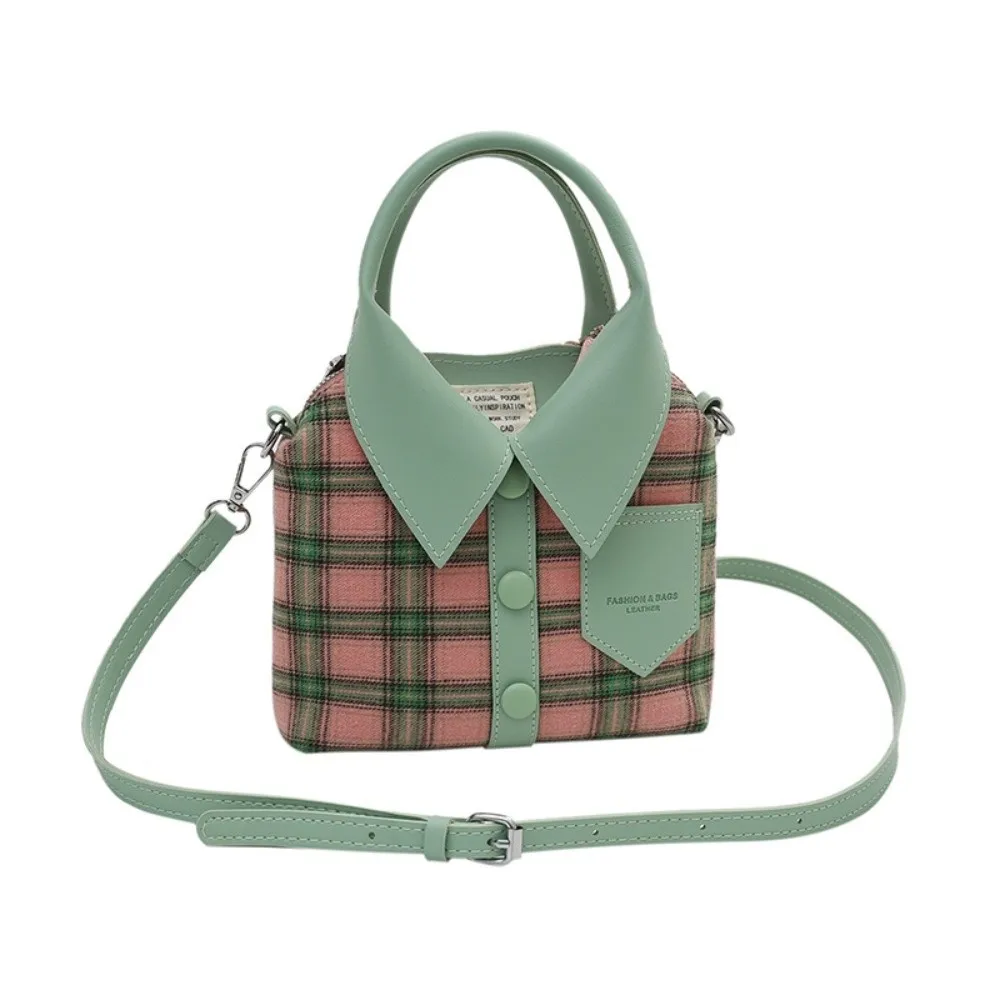 

Elegant Clothes Shaped Crossbody Bag PU Leather Korean Style Square Compact Shoulder Bag High Quality Shirt Shaped Women Handbag