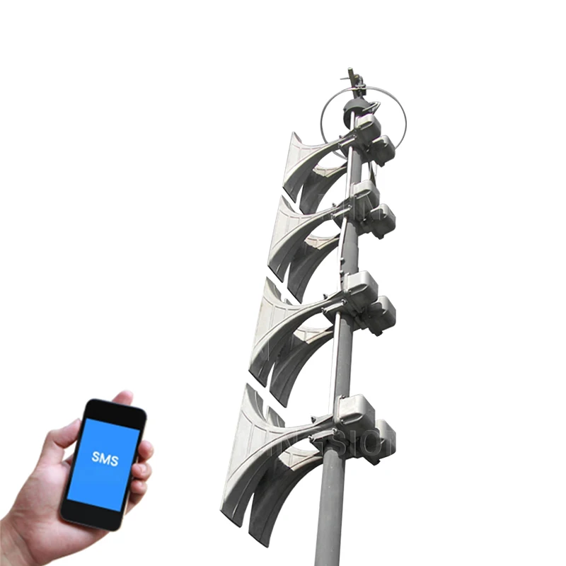 

High-Power Electronic Siren With 4G Module Mass Notification Activated Wireless Early Warning Security Systems Using SIM Card