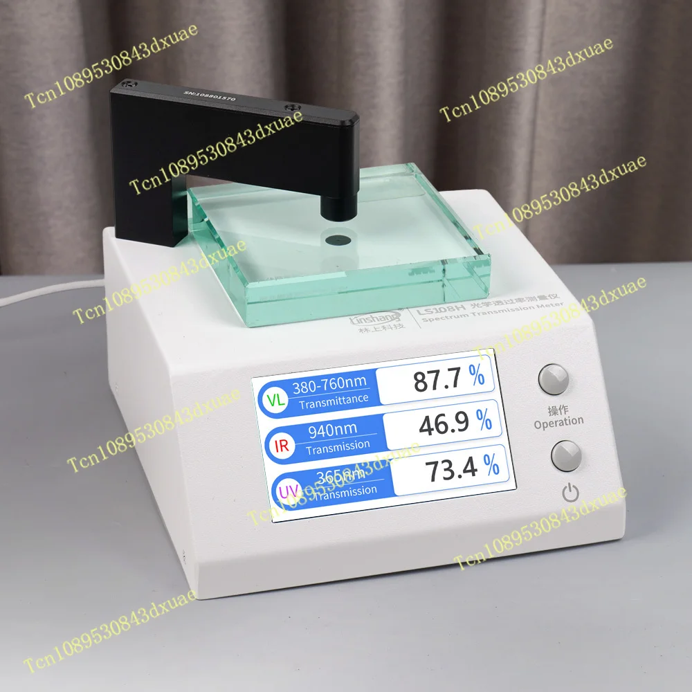 Advanced Visible Light Transmittance Meter LS108H VLT IR UV Lens Tester Lensing Transmission Meter