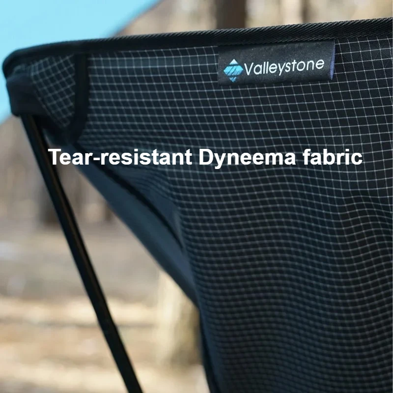 Ultralight Dyneema Moon Chair 7075 Aluminum Alloy UHMWPE Heavy Duty Foldable Outdoor Camping Backpacking Hiking Fishing Chair view 2