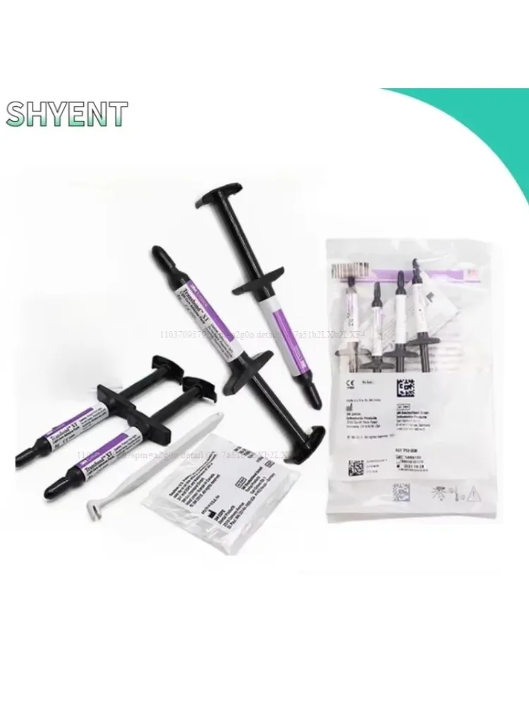 1/4 pièces dentaire 3M orthodontique photopolymérisation résine adhésive Transbond XT Type adapté pour placage Ortho support orthèse liaison Agen