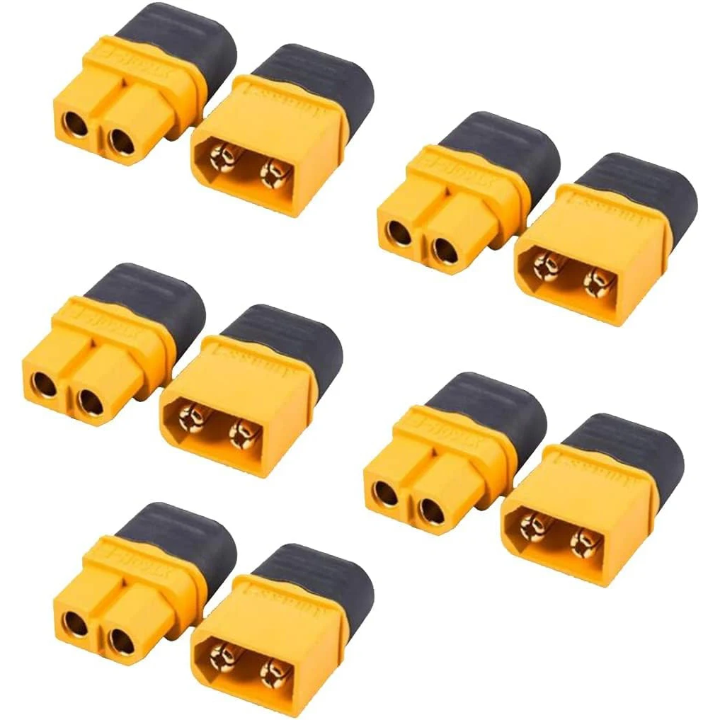 5/10 Paar XT60H XT60 Stecker mit Mantel Gehäuse weiblich/männlich XT60 Stecker für RC Lipo Batterie Batterie Anschlüsse Auto Boot