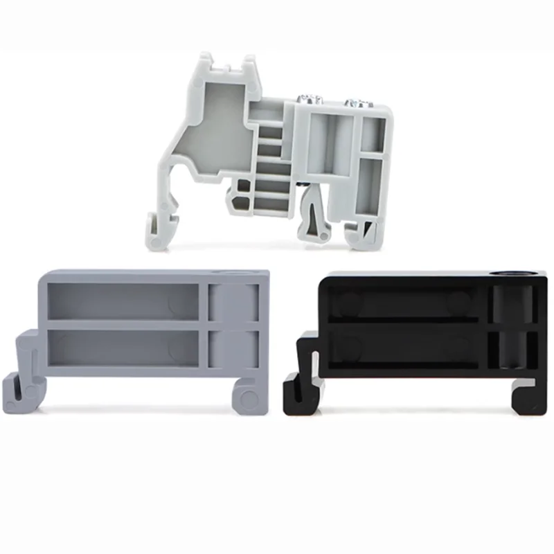 10 sztuk EUK elementy mocujące do listew zaciskowych, prowadnice, zaślepki, elementy mocujące do listew zaciskowych TBR-F, plastikowe klamry UK