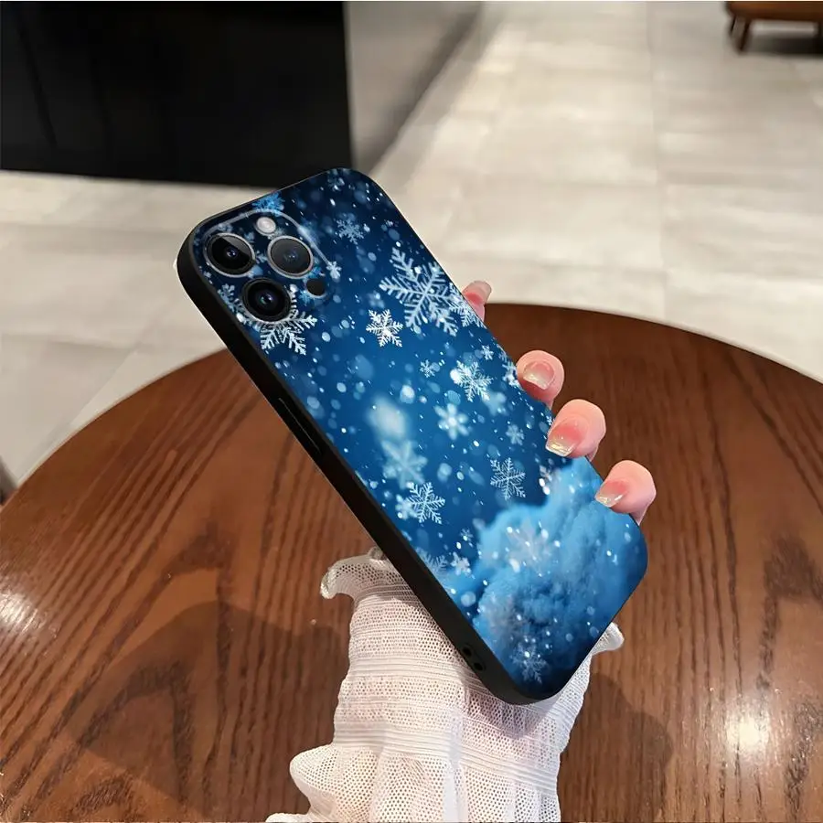 حافظة لهاتف آيفون 13 Mini 7 8 11 12 15 Plus SE 14 17Air 17 16 Pro Max X XS XR غطاء هاتف خلفي ناعم