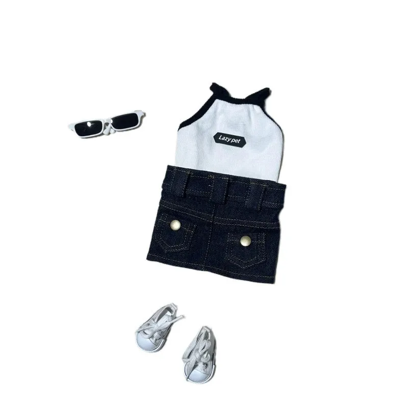

Fashionable Brand Pet Dress Trend Dog Denim Skirt