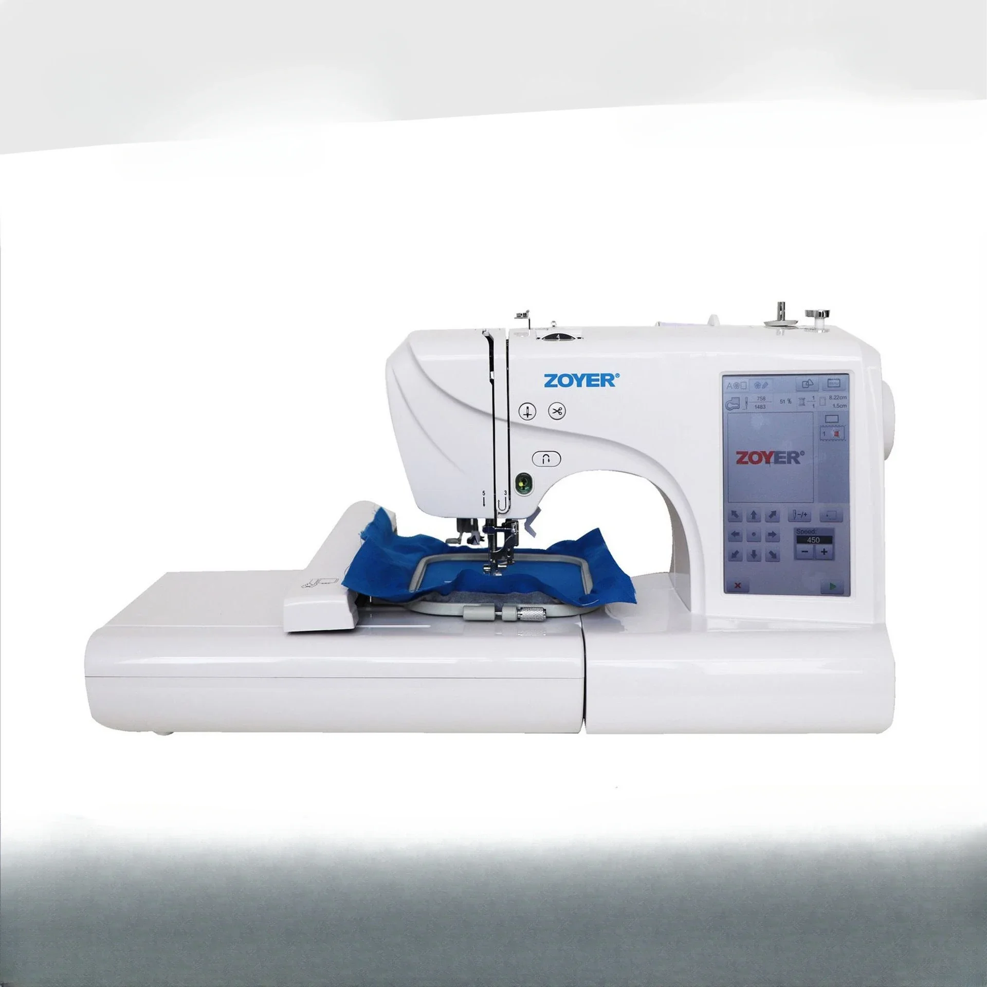 Computer Embroidery Machine Touch Screen Home Sewing Machine Automatic Sewing and Embroidery Integrated Small Embroidery Machine