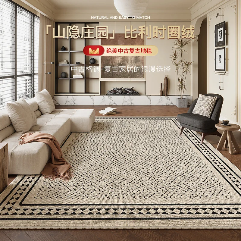 

Eco-Friendly Shaggy Washable Soft Plush Modern Rug Anti-Slip Carpet Room Lightweight Living Nordic Geometric Bedroom Non-Slip