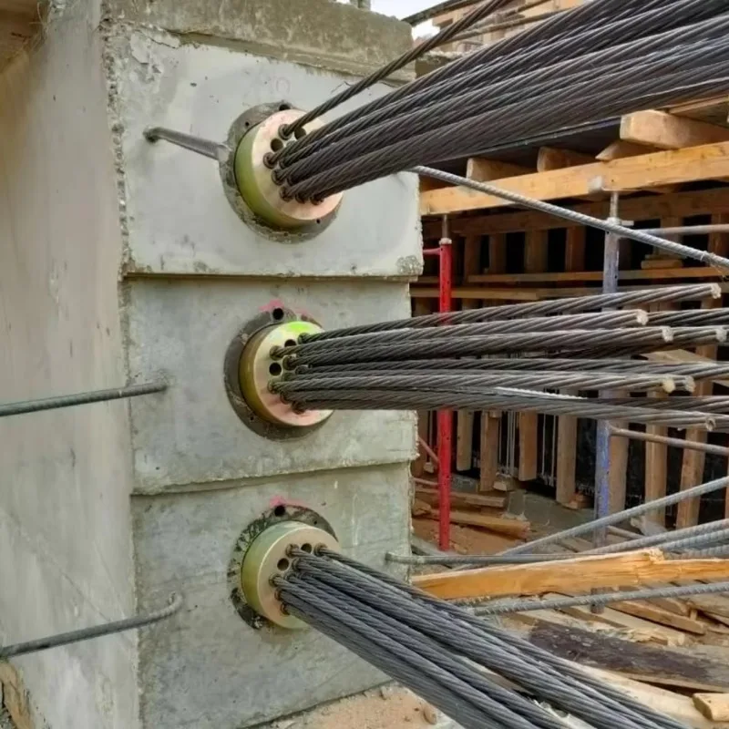 3fdDafang Prestressed 0.6 0.5 12.7mm PC Strand Barrel Anchorage Block for Precast Concrete Multi Jack
