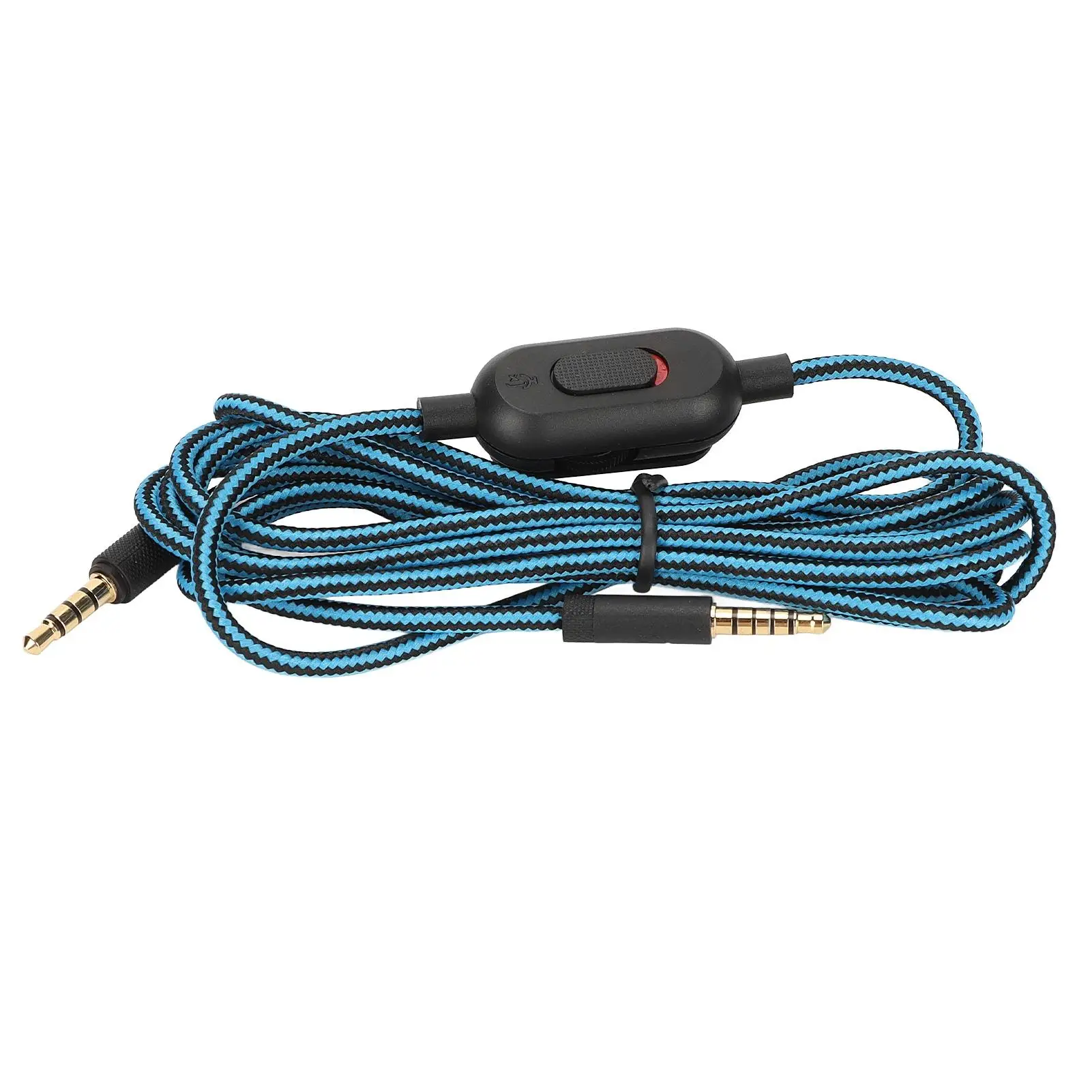 Volume Control & Mute Switch Woven Earphone Cord for g Pro X for g 433 for g 233