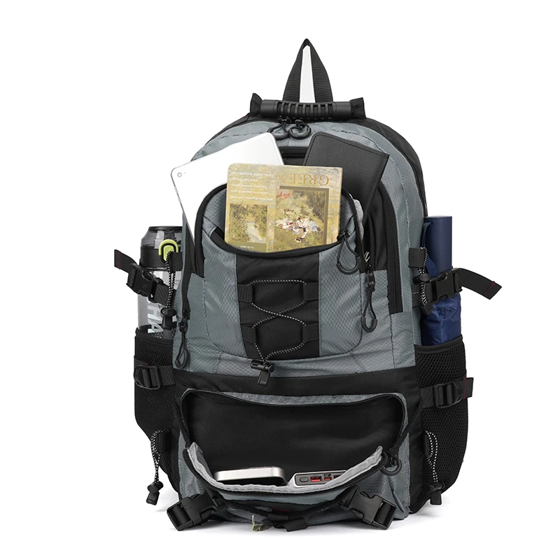 Новый походный рюкзак большой емкости с несколькими карманами, водонепроницаемый рюкзак для занятий спортом на открытом воздухе, альпинизм, дышащая дорожная сумка