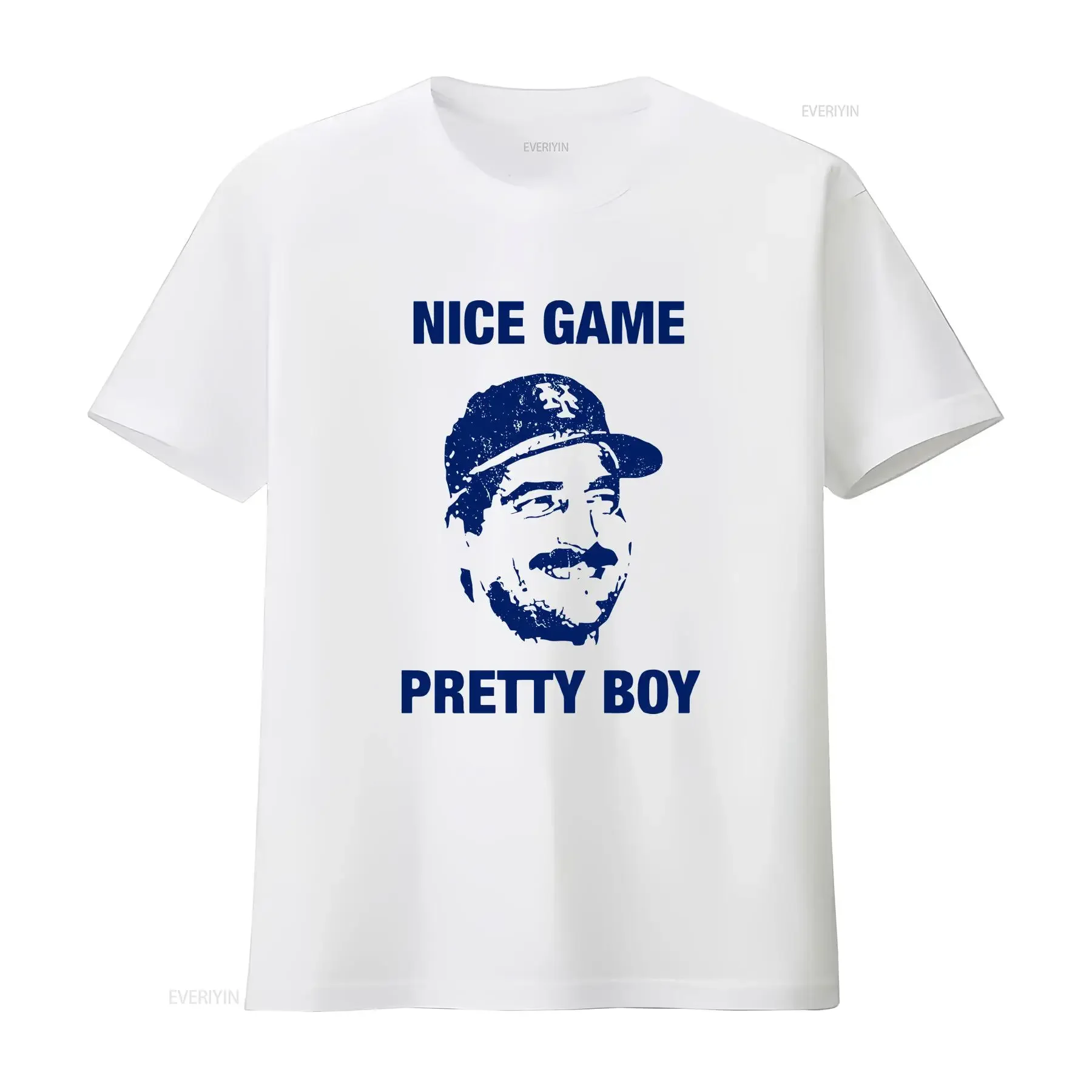 Nice Game Pretty Boy T Shirt Seinfeld TV 90s Show Retro Vintage Top 2131 vintage Washed Versatile Stylish homme Unisex Soft
