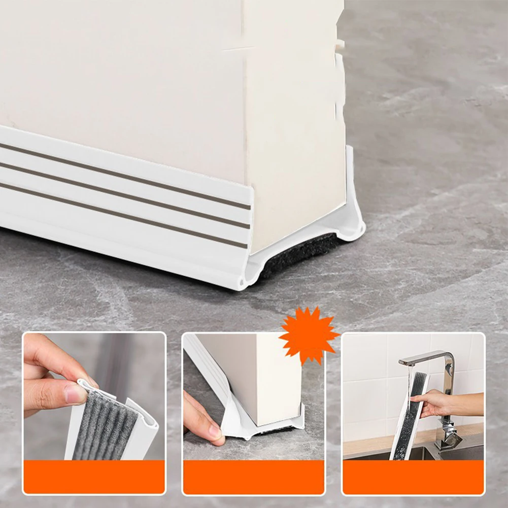 Door Stopper Draft Excluder 93*5CM Draft Strip Under Door Bottom Protector Sealing Strips Sound Insulation Baffles Window Windsh