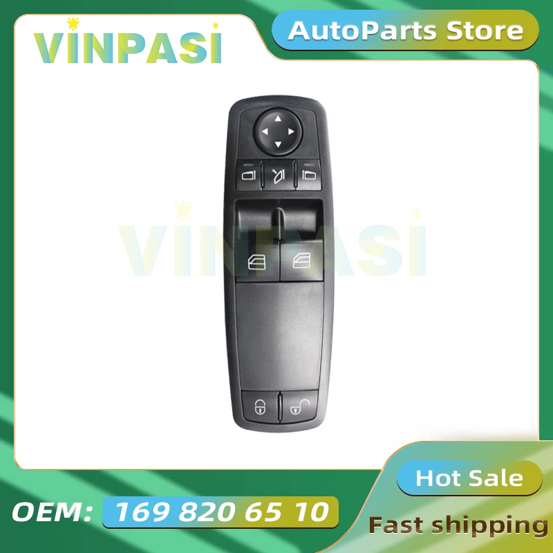 

Кнопка переключения контроллера окна подходит для Mercedes Benz B-Class W245, кнопка переключателя подъема электрического оконного стекла 1698206510